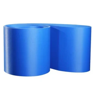 Băng tải PU xanh blue