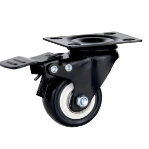 Bánh xe cao su xoay 360
