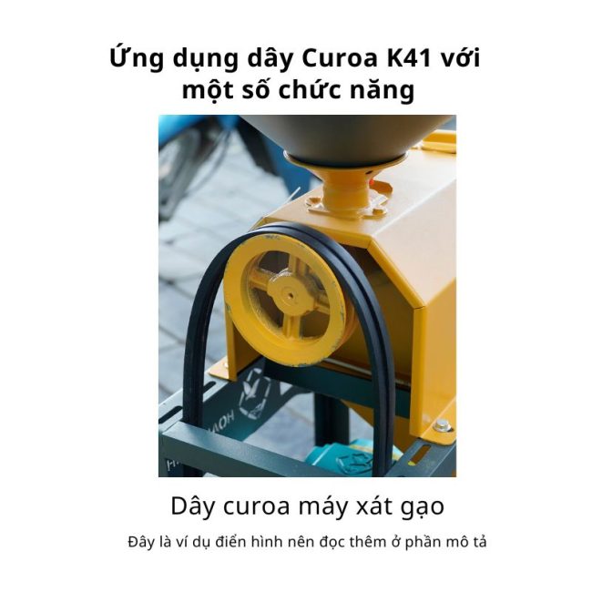 Ứng dụng dây curoa K41