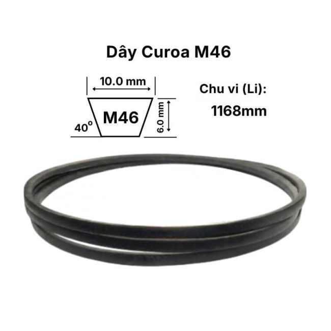 Thông số của dây curoa M46