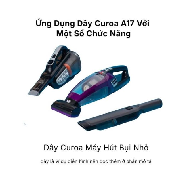 Ứng dụng dây curoa A17