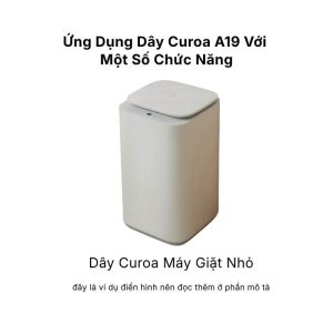 Ứng dụng dây curoa A19 máy giặt mini